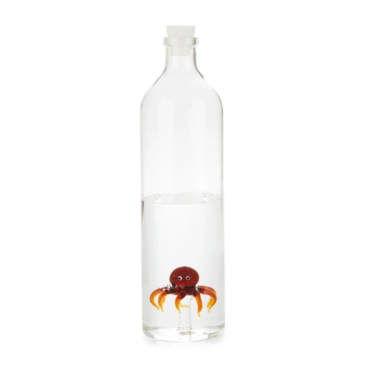 Atlantis Octopus Glass Water Bottle