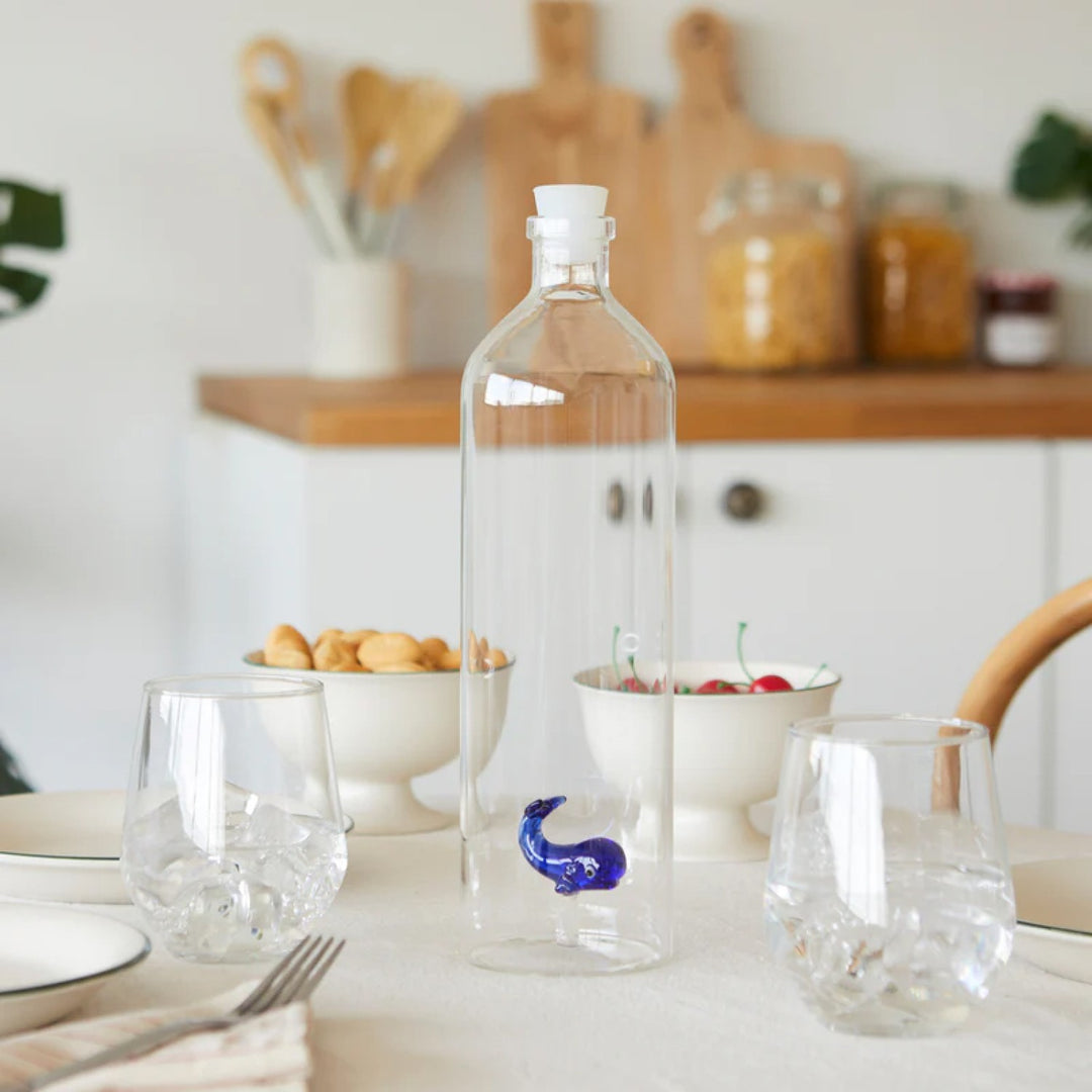 Atlantis Dolphin Glass Water Bottle