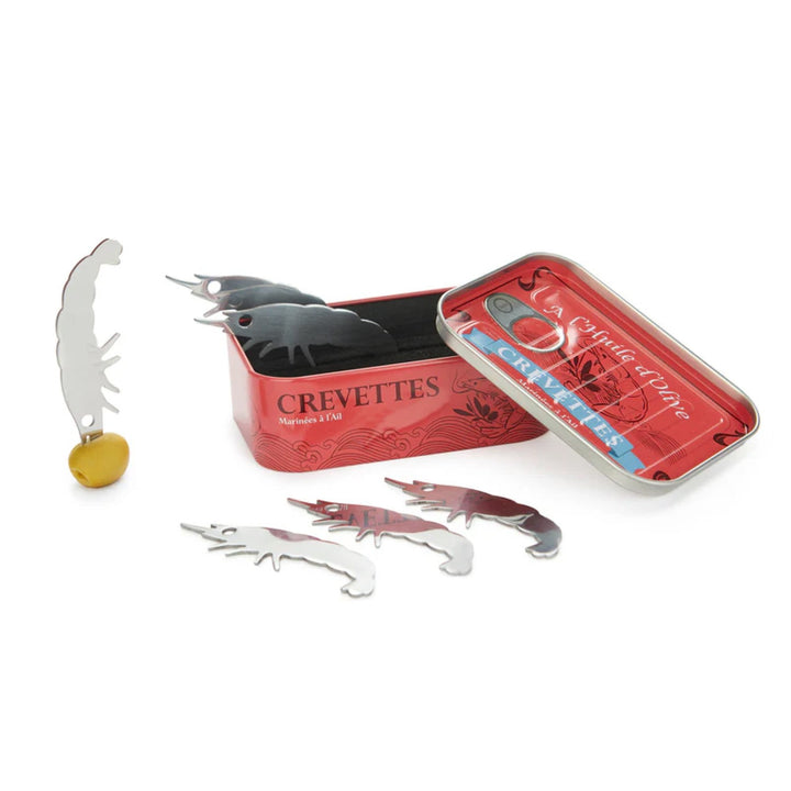 Conserverie Crevettes Appetiser Forks Set of 6