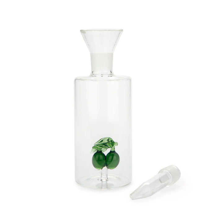 Olives Glass Olive Oil Dispenser