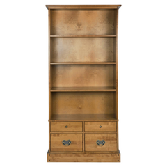 Garrat 4 Drawer Single Bookcase