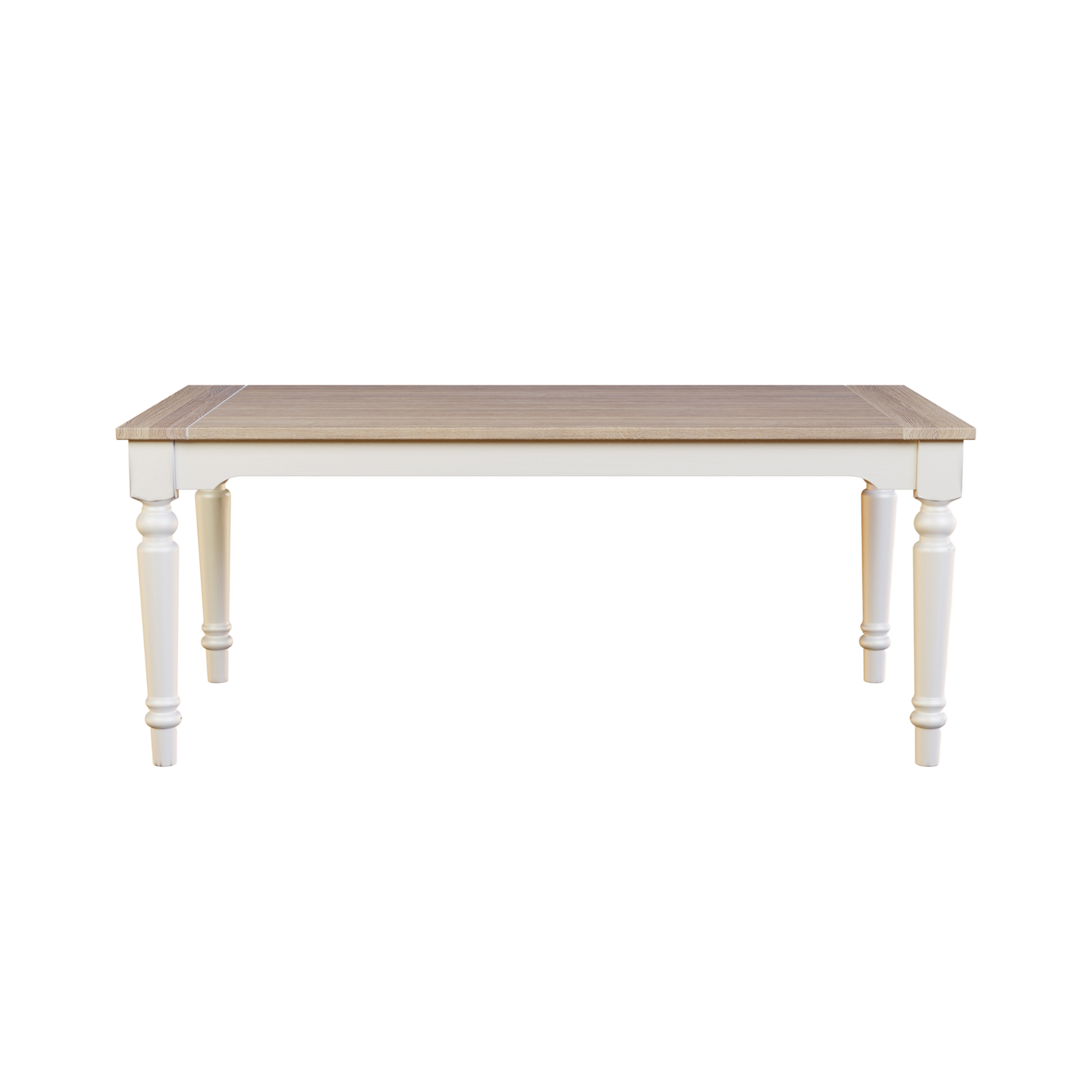 Dorset White Fixed Dining Table