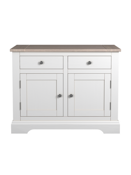 Dorset White 2 Door 2 Drawer Sideboard