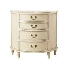 Clifton 4 Drawer Half Moon Chest