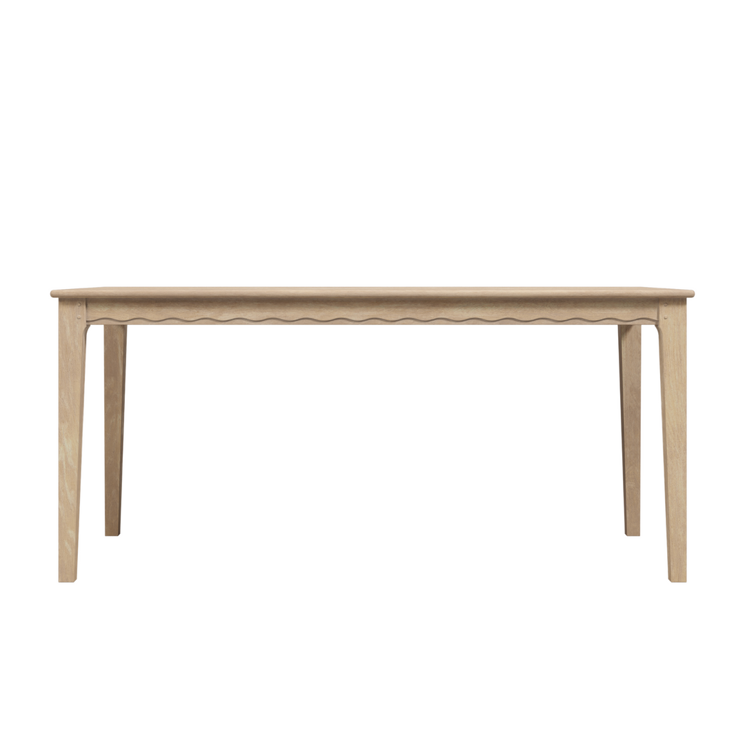 Calford Washed Oak Fixed Dining Tables