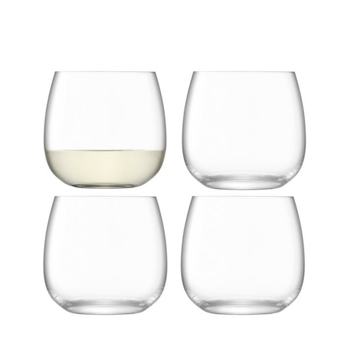 Borough Stemless Glass 370ml Set of 4