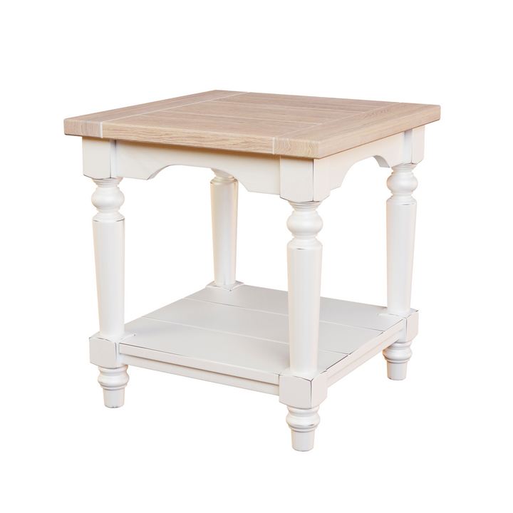 Dorset White Side Table