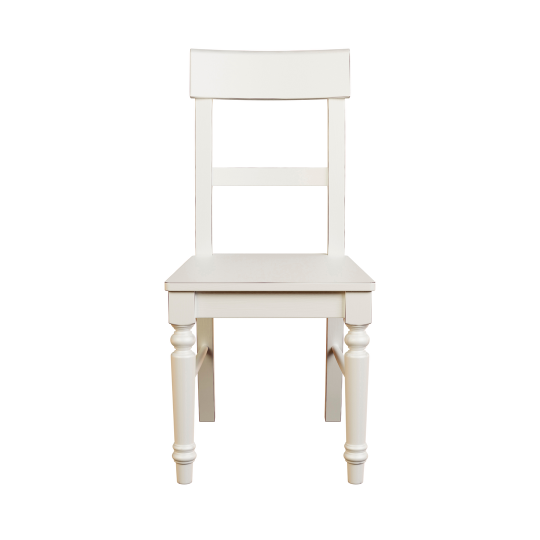 Dorset White Pair of Dining Chairs