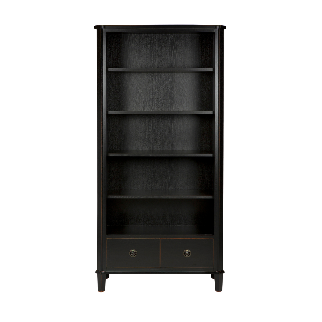 Henshaw 2 Drawer Single Bookcase