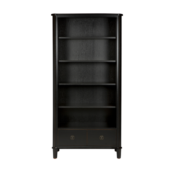 Henshaw 2 Drawer Single Bookcase