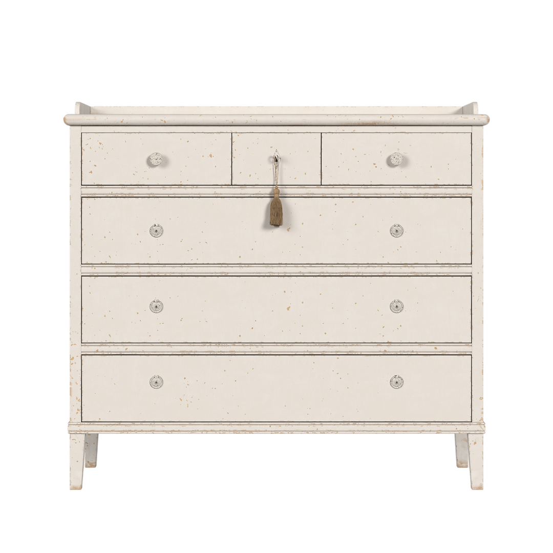 Annaside Antique White 3+3 Drawer Chest