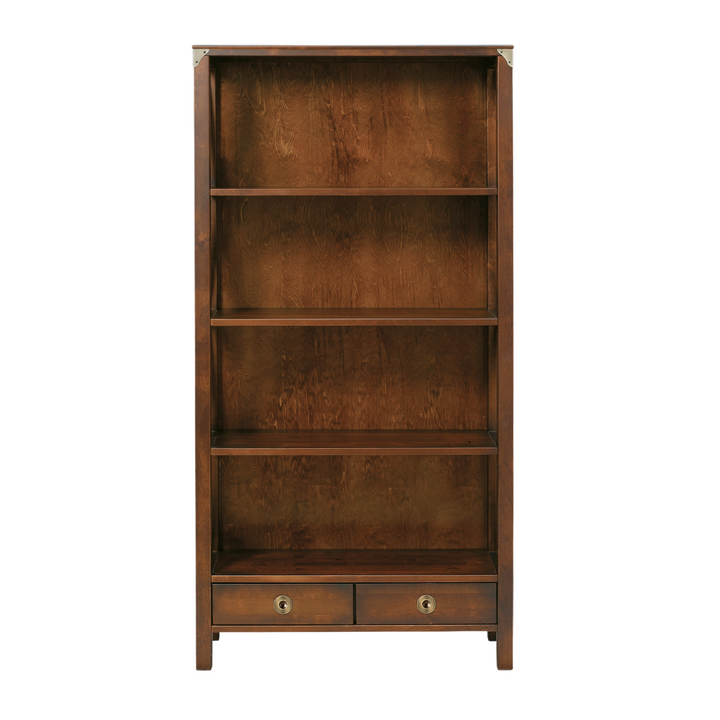 Balmoral 2 Drawer Single Bookcase