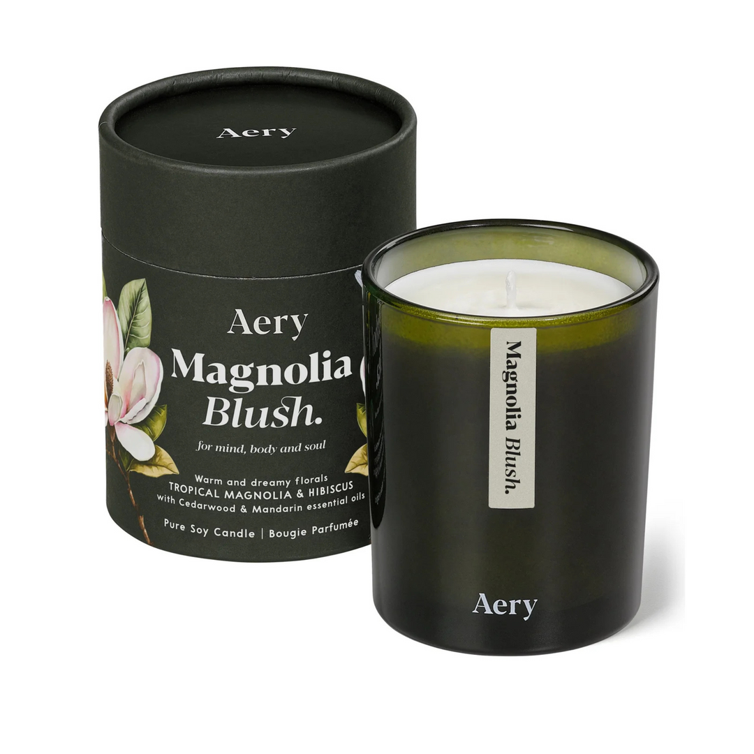 Magnolia Blush Candle - Magnolia, Hibiscus, Cedar & Mandarin