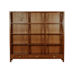 Balmoral 3 Drawer Triple Bookcase