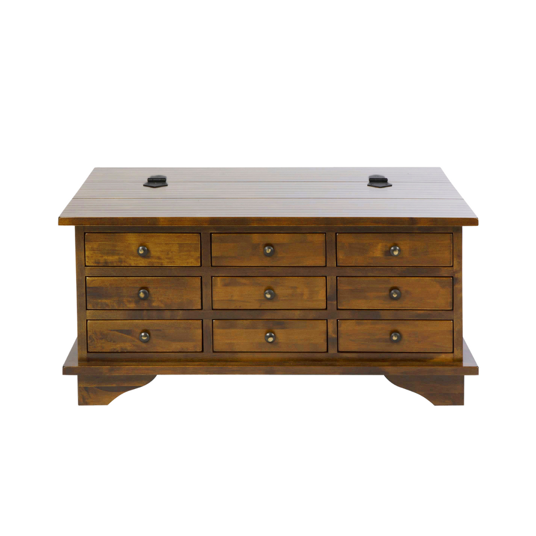 Garrat 9 Drawer Coffee Table
