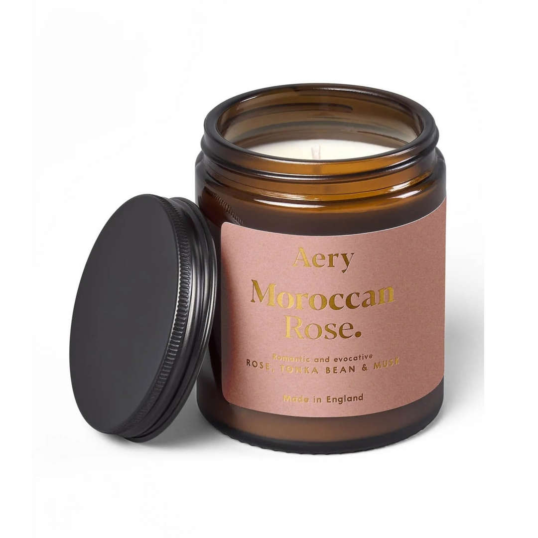 Moroccan Rose Jar Candle - Rose, Tonka & Musk