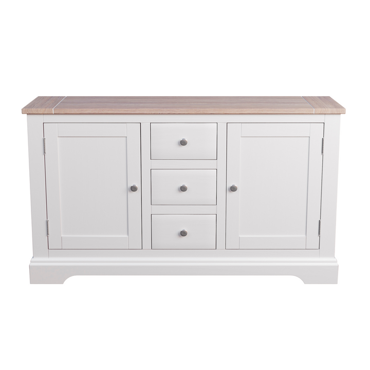 Dorset White 2 Door 3 Drawer Sideboard