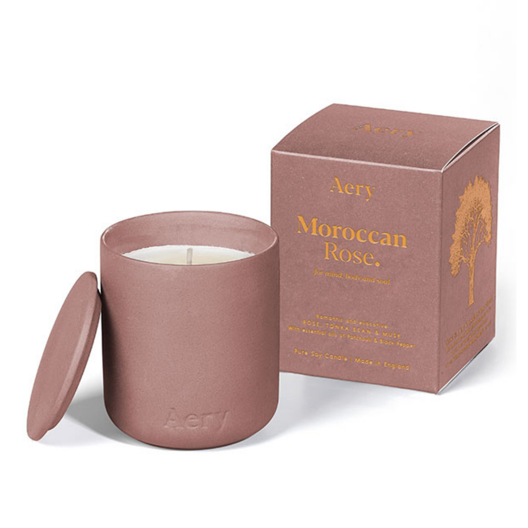 Moroccan Rose Candle - Rose Tonka & Musk