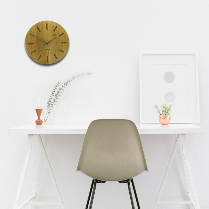 Canadian Oak Wall Clock