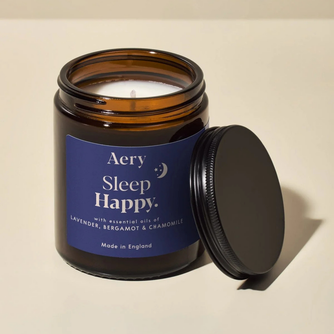 Sleep Happy Jar Candle - Lavender, Bergamot & Chamomile