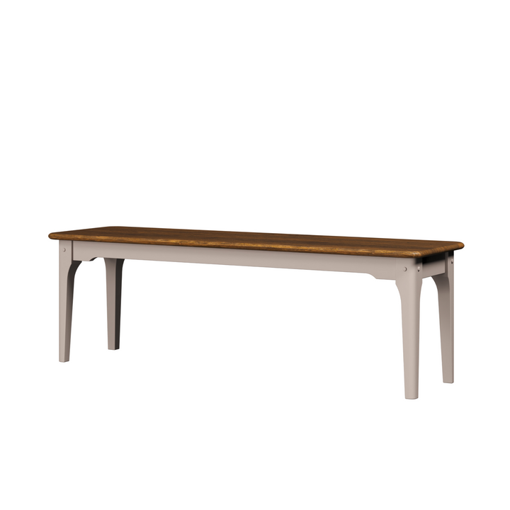 Hapton Soft Truffle Dining Bench