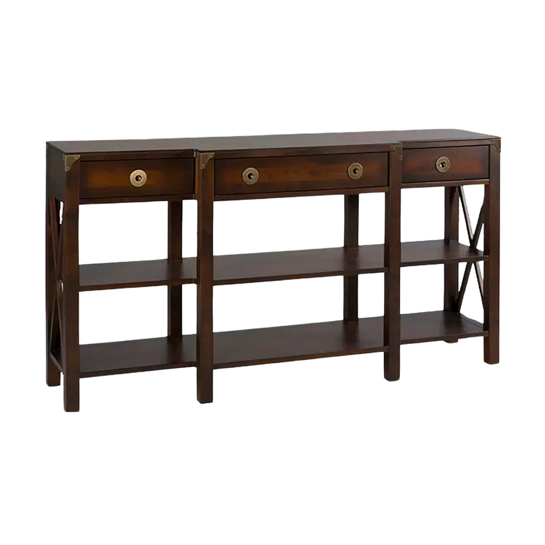 Balmoral 3 Drawer Triple Console Table