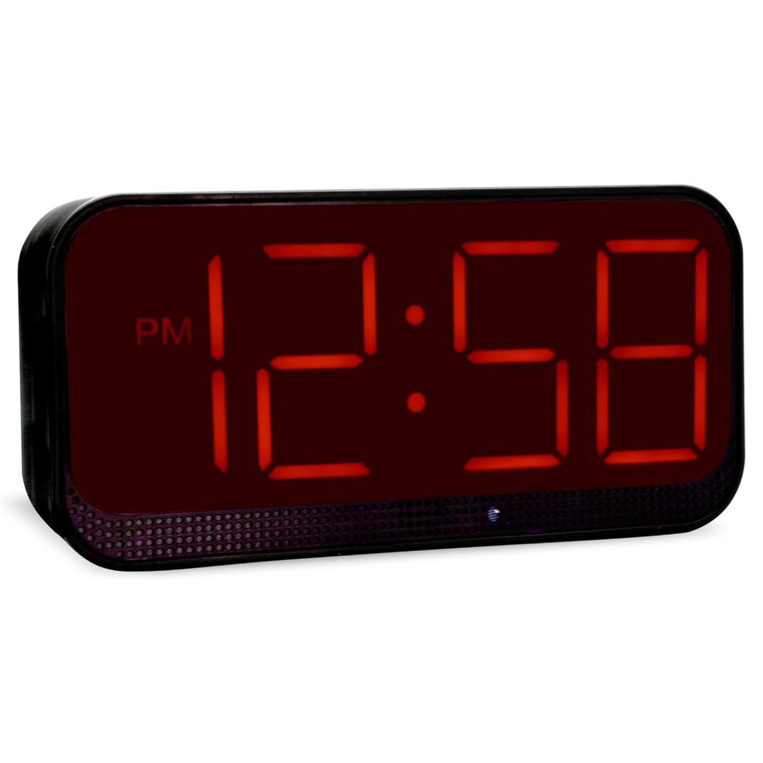 Silas LED Digital Alarm Clock