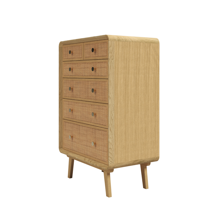 Millen Rattan 2+4 Drawer Chest
