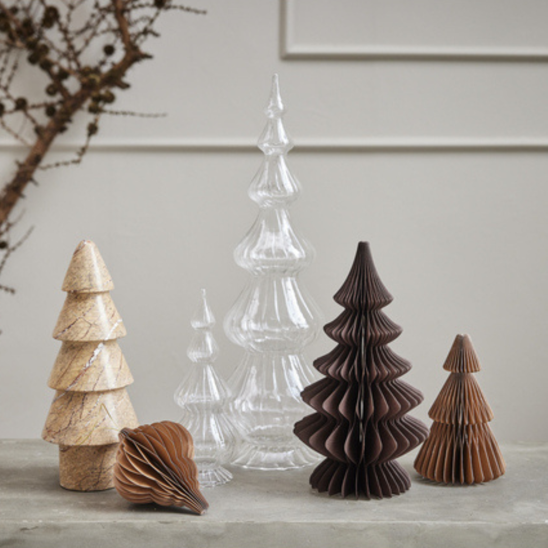 Asta Clear Glass Decoration Tree