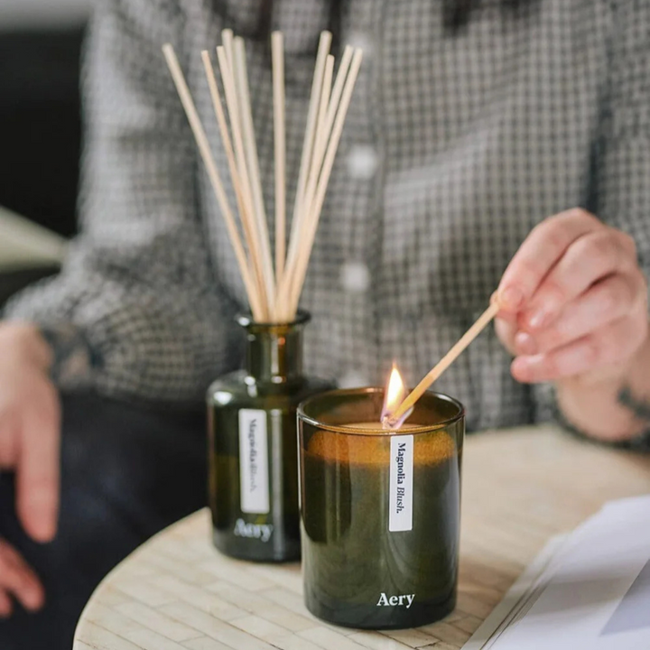 Magnolia Blush Candle - Magnolia, Hibiscus, Cedar & Mandarin