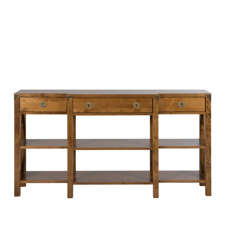Balmoral 3 Drawer Triple Console Table