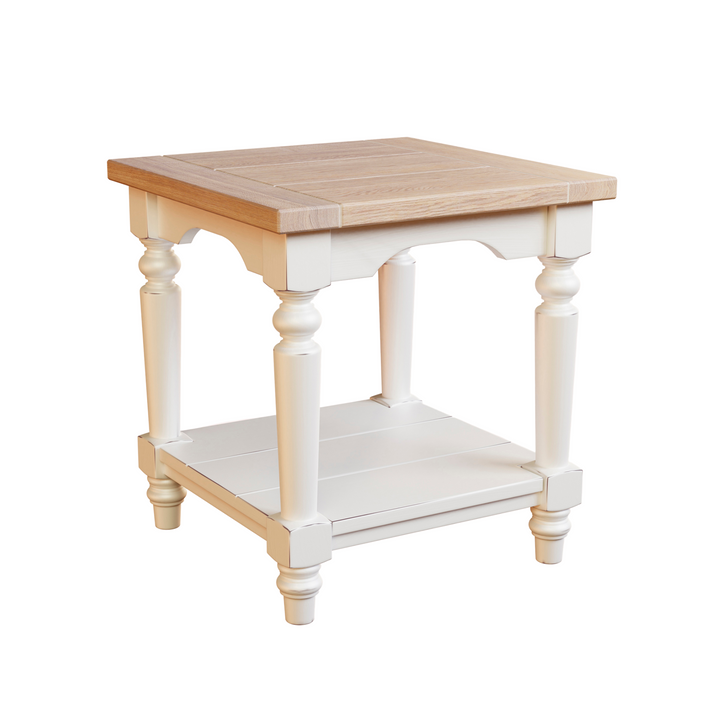 Dorset White Side Table