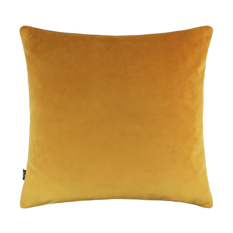 Harlow Velvet Teal & Gold Cushion - 43 x 43 cm