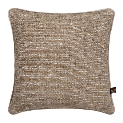 Beckett Natural & Mink Cushion - 43 x 43 cm