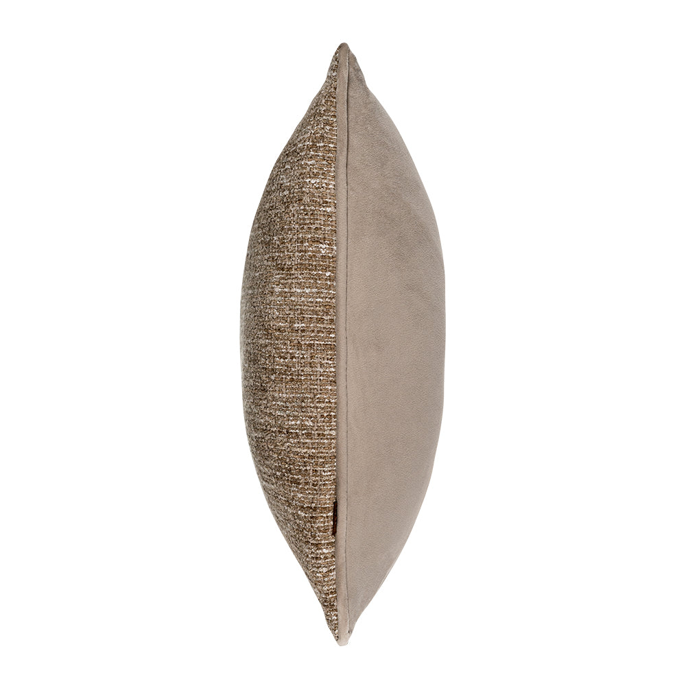 Beckett Natural & Mink Cushion - 58 x 58 cm