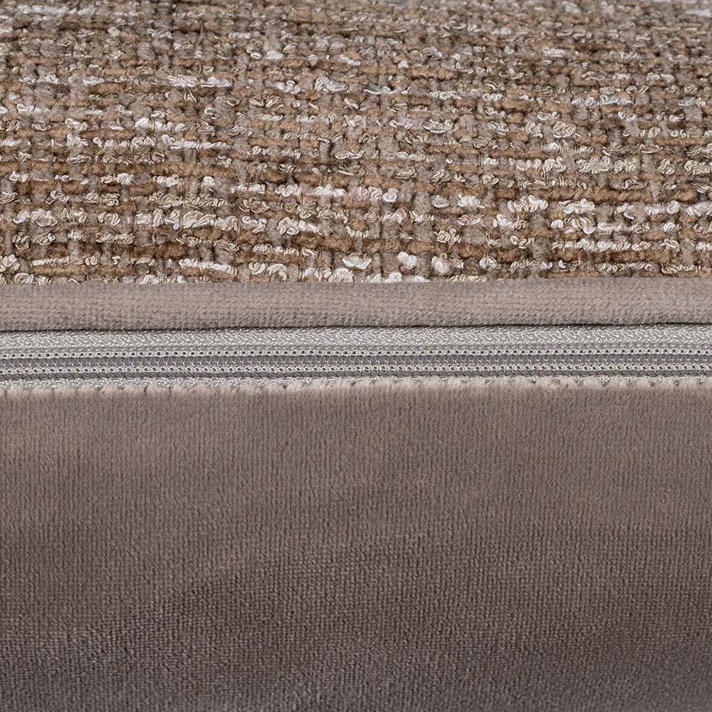 Beckett Natural & Mink Cushion - 58 x 58 cm