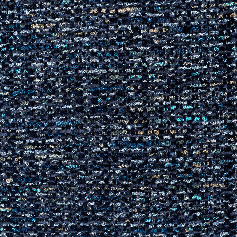 Beckett Blue Boucle Cushion - 43 x 43 cm