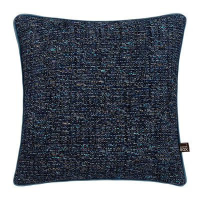 Beckett Blue Boucle Cushion - 43 x 43 cm