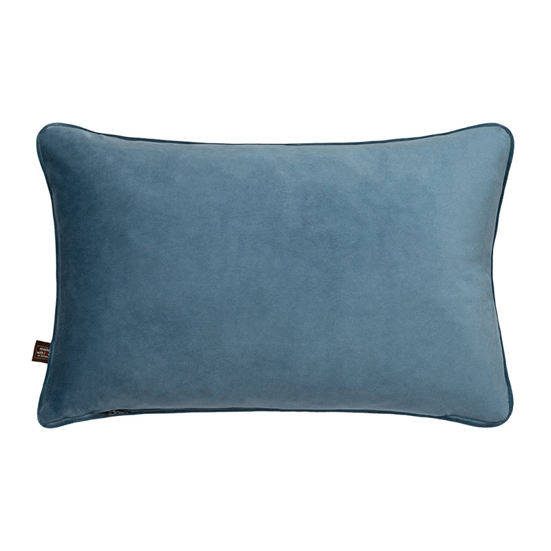 Beckett Blue Boucle Cushion - 35 x 50 cm