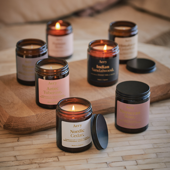 Moroccan Rose Jar Candle - Rose, Tonka & Musk