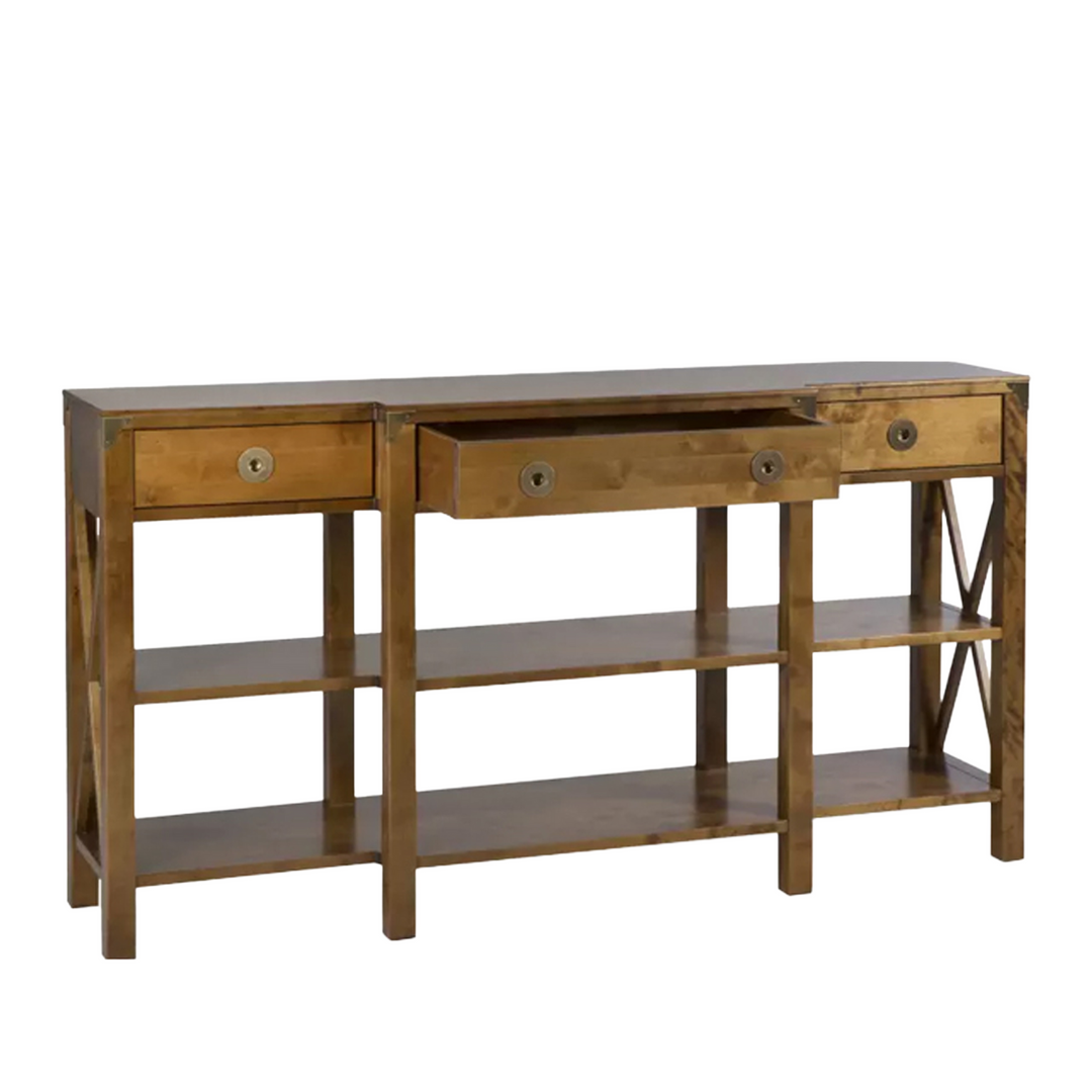 Balmoral 3 Drawer Triple Console Table