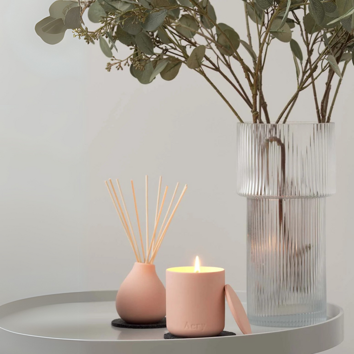 Aztec Tuberose Candle - Peach, Almond Milk & Tuberose