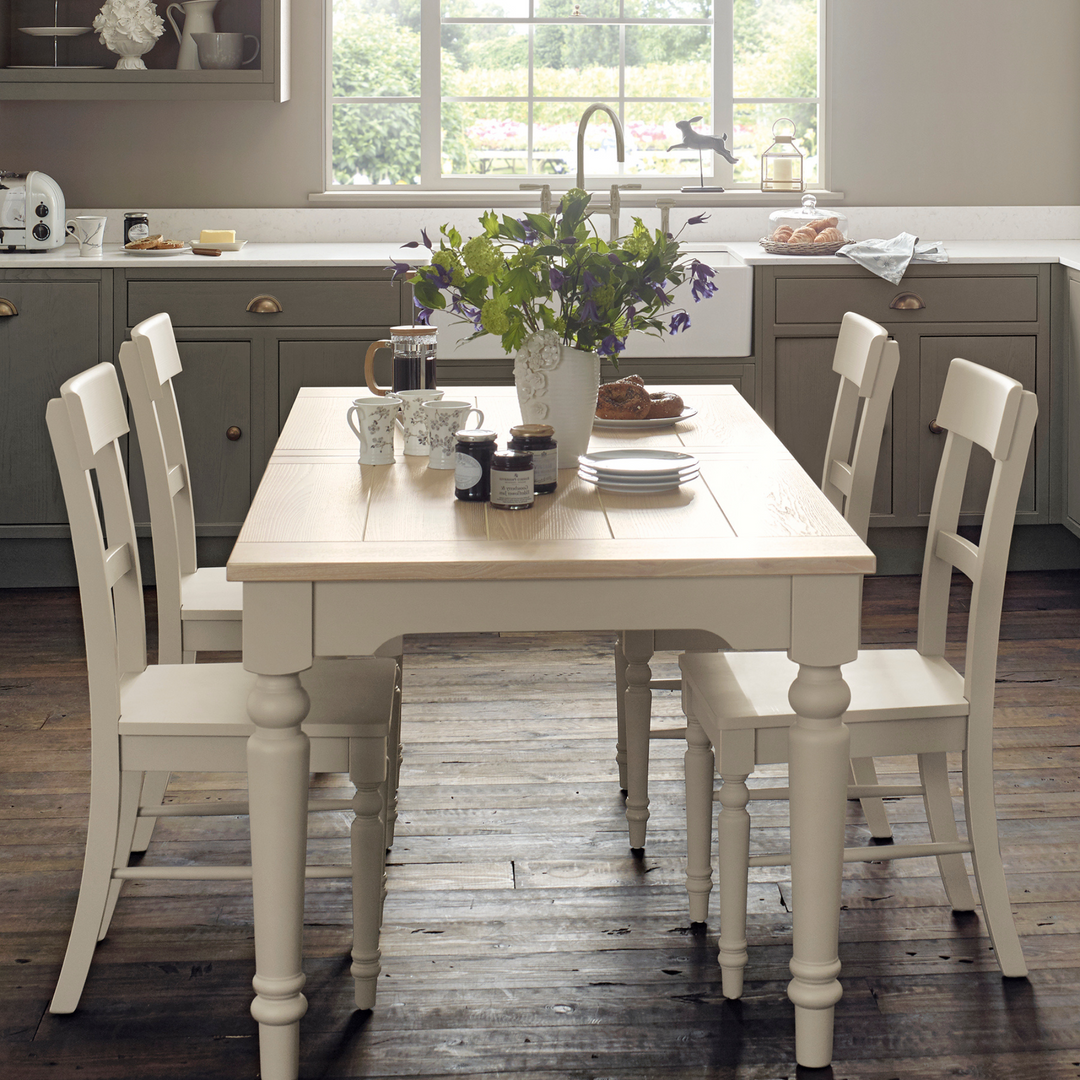 Dorset White Extending Dining Table