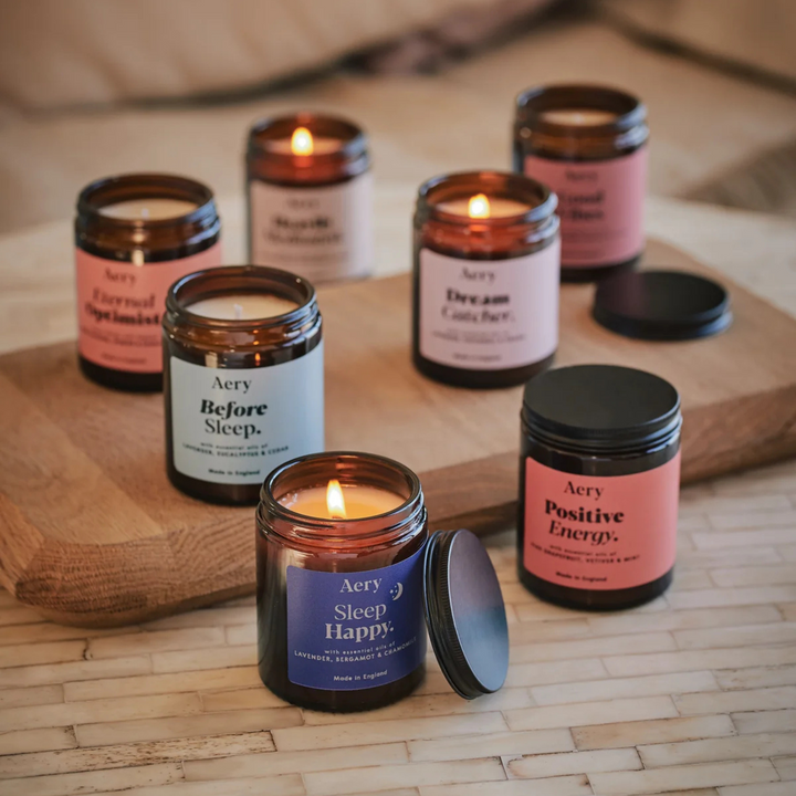 Good Vibes Jar Candle - Ginger, Rhubarb & Vanilla