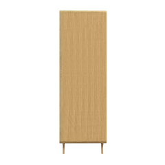Millen Rattan 2 Door Wardrobe