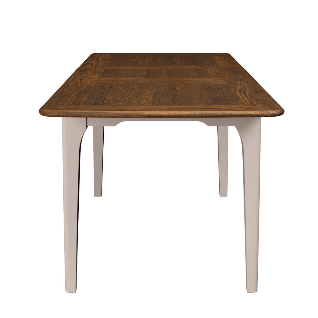 Hapton Soft Truffle Extending Dining Table