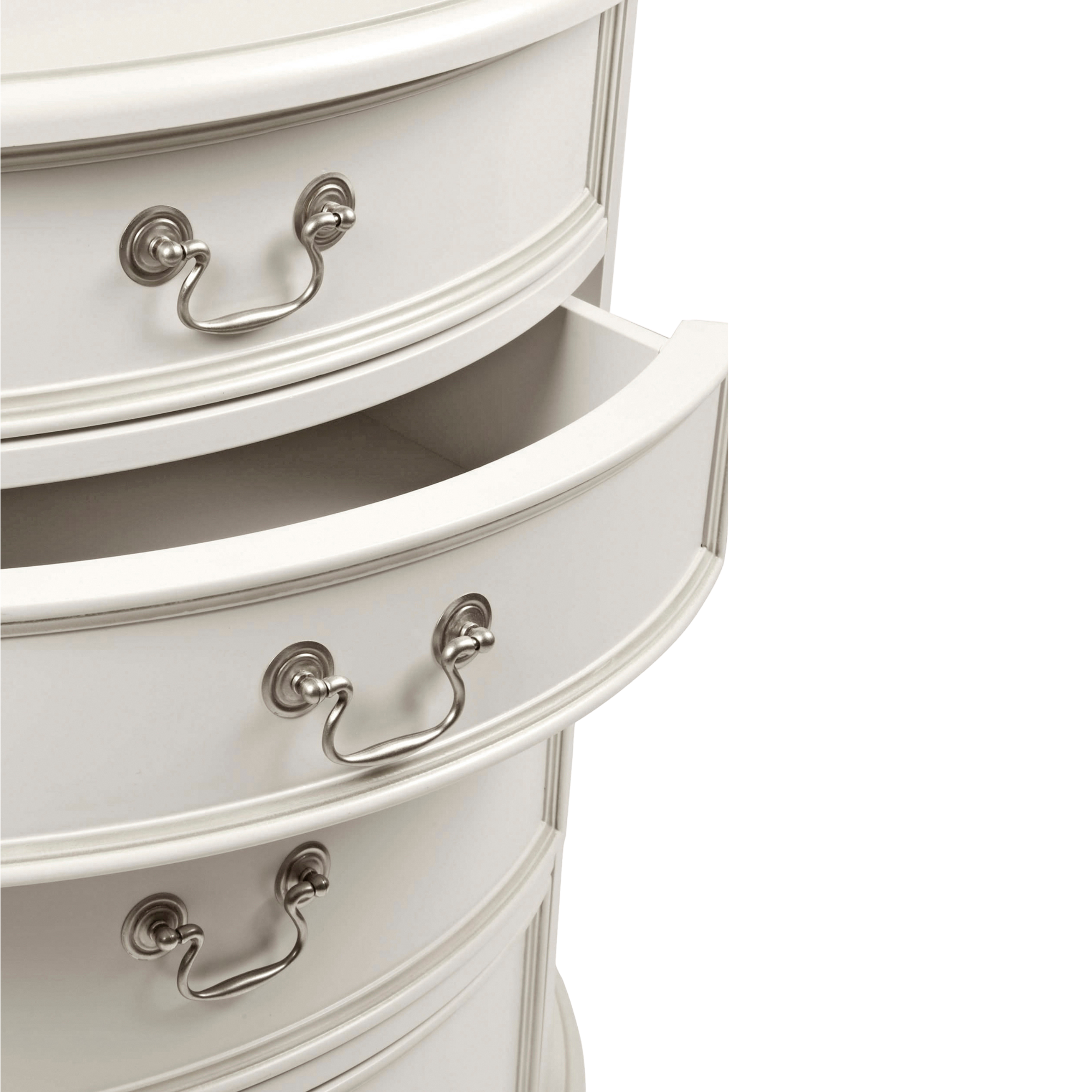 Clifton 4 Drawer Half Moon Chest