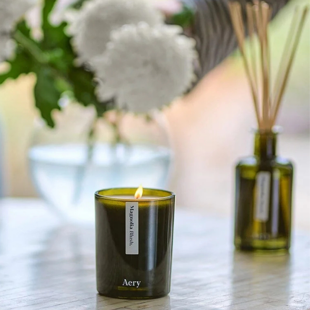Magnolia Blush Candle - Magnolia, Hibiscus, Cedar & Mandarin