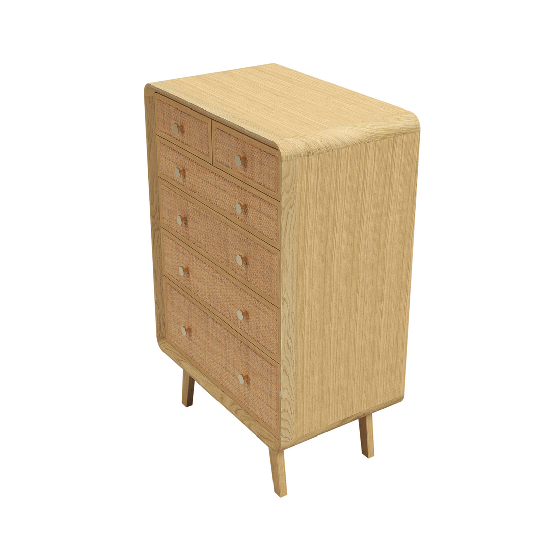 Millen Rattan 2+4 Drawer Chest