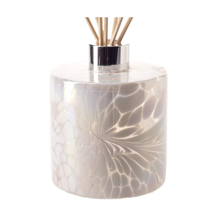 Glass Cylinder Reed Diffuser in White